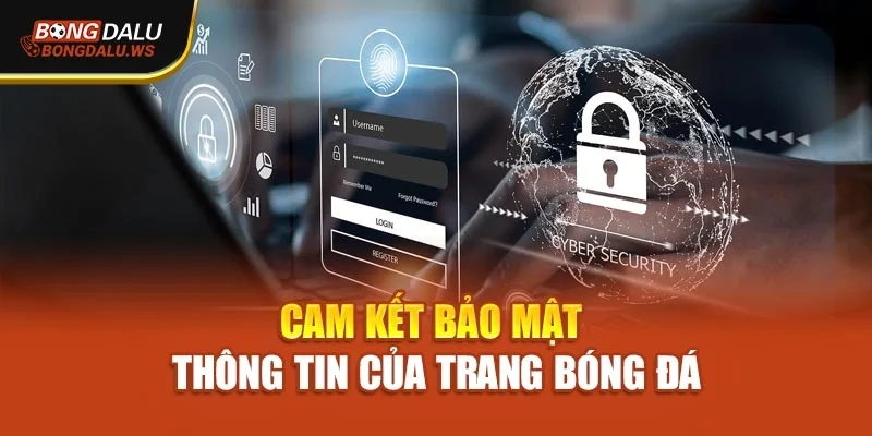 Cam kết bảo mật thông tin của trang bóng đá