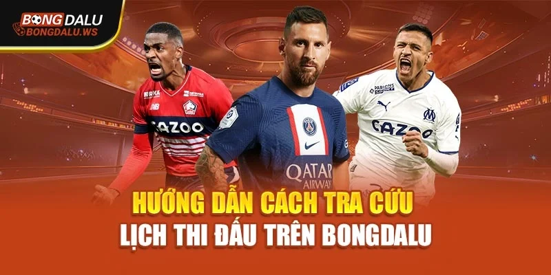 Hướng dẫn cách tra cứu lịch thi đấu trên Bongdalu