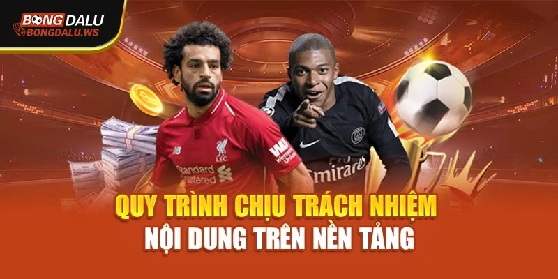 Quy trình chịu trách nhiệm nội dung trên nền tảng